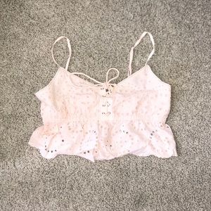 American eagle crop tank top